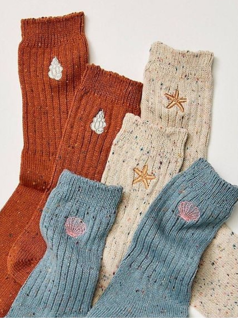 Free People Halcyon Heritage Sock 3 Pack | NWT